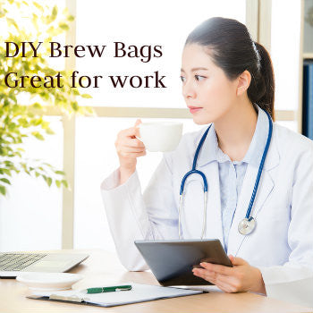 DIY Empty Tea Bags - Great for work