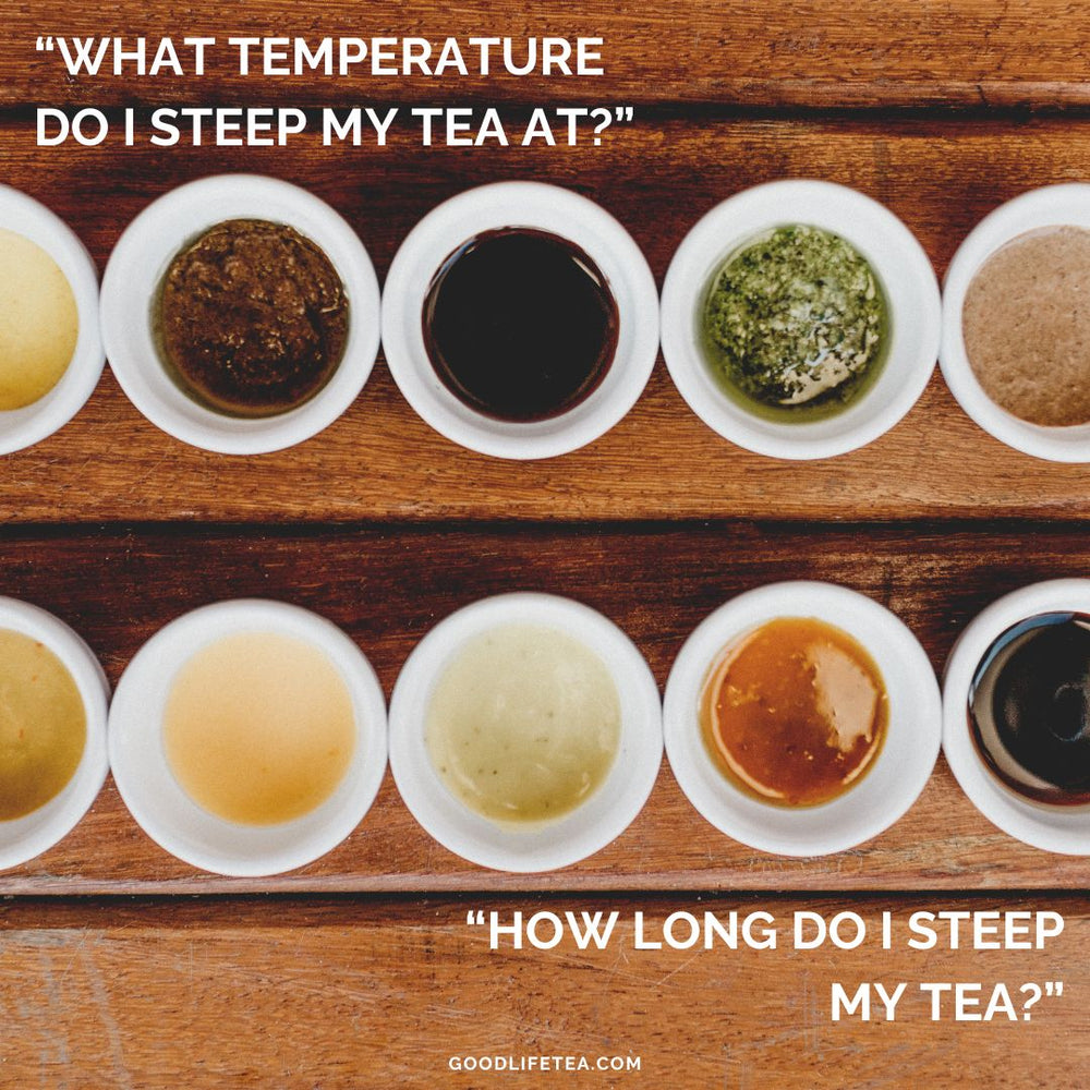 Tea Steeping Temperatures