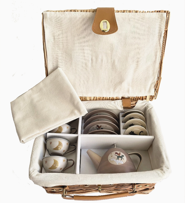 Nighttime Animals Tea Set