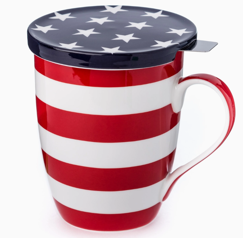 America The Beautiful Mug with Infuser