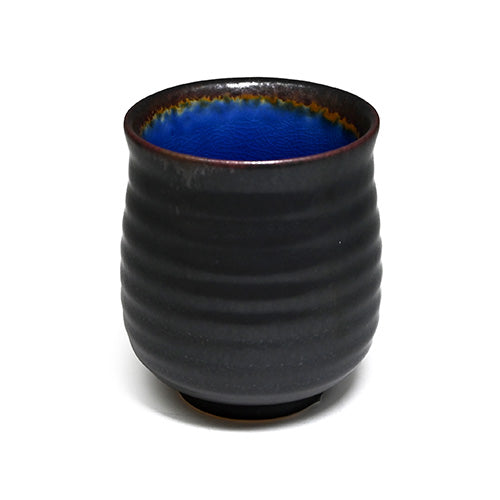Textured Ceramic Teacup – 9 oz. Japanese-Style Design