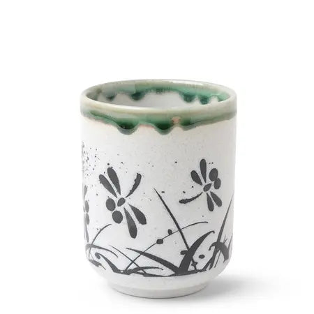 Dragonfly Ceramic Teacup