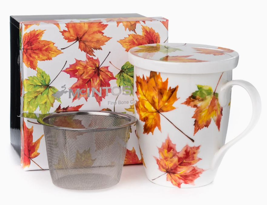 Maple Leaf Mug with Infuser