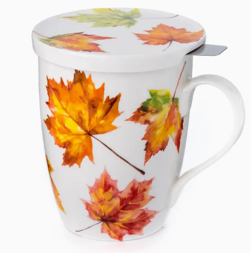 Maple Leaf Mug with Infuser