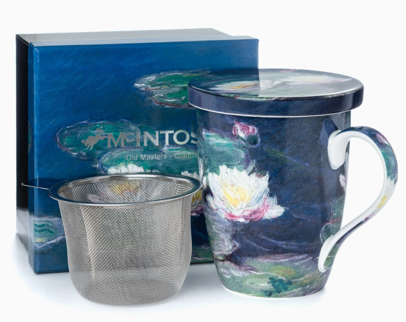 Monet's "Waterlilies" Mug with Infuser