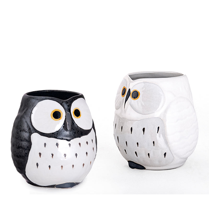 Owl Ceramic Teacup – 7.5 oz.