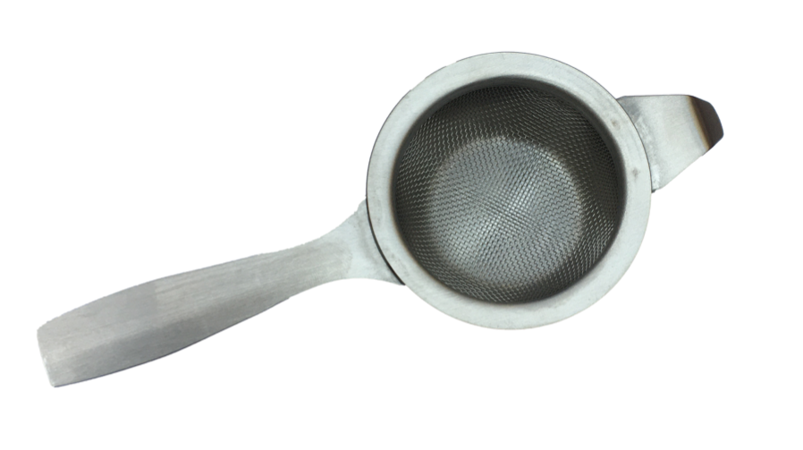 Small Handled Tea Strainer and Dish