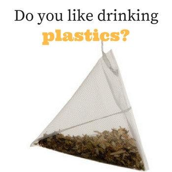 Pyramid tea bags are environmental bad