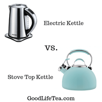 Tea Kettle - Electric vs. Stove Top