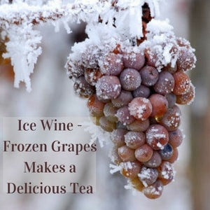 Frozen Grapes make Ice Wine. 