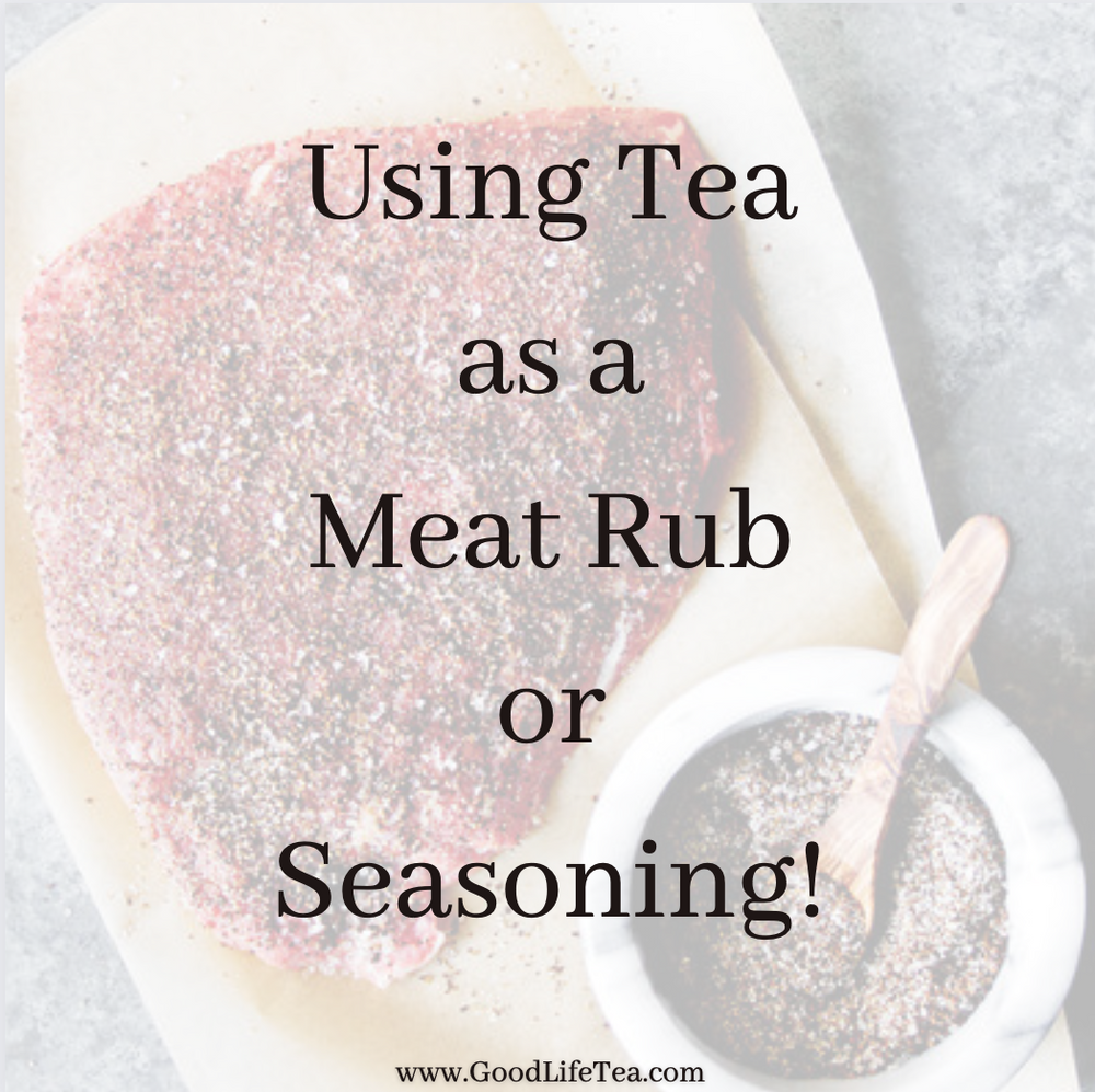 Using Tea as a Meat Rub!