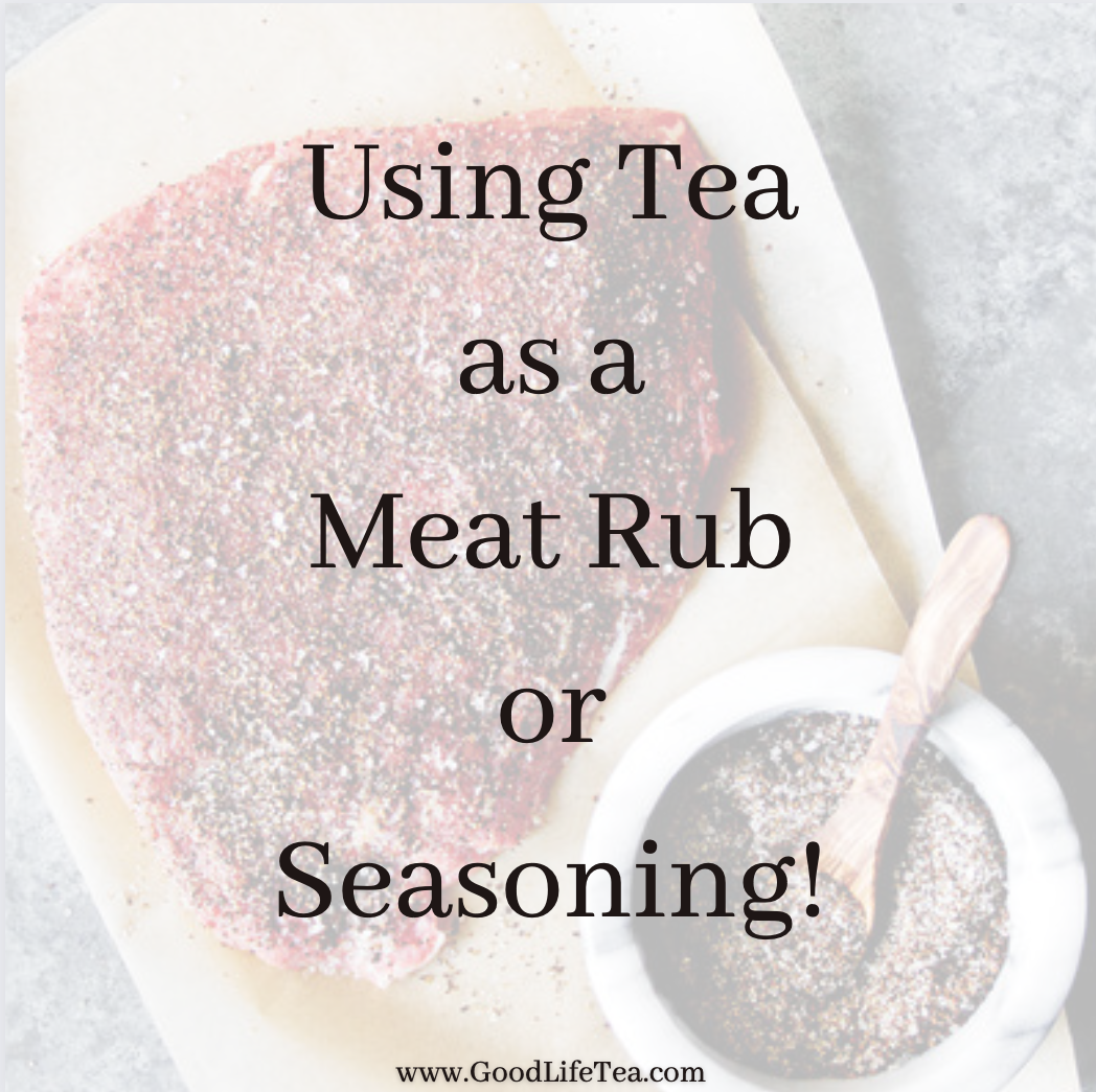 Using Tea as a Meat Rub!