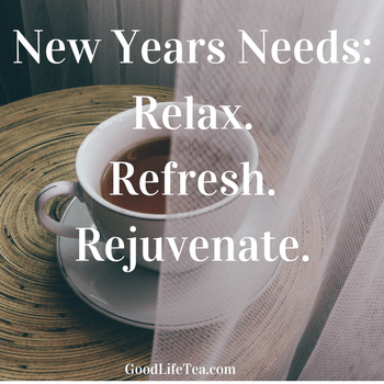 New Year Needs: "Relax. Refresh. Rejuvenate."