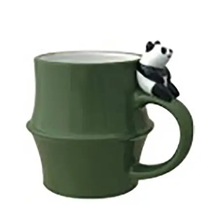 Panda on Green Mug
