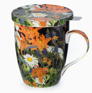 "Marguerites" by Thomson Mug with Infuser