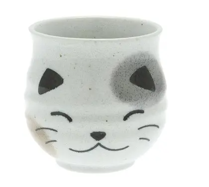 
                  
                    White Calico Cat Cup
                  
                