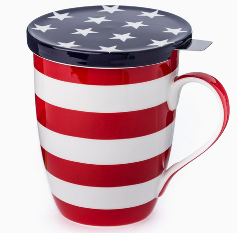 America The Beautiful Mug with Infuser
