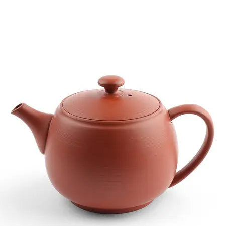 Red Tokoname Teapot