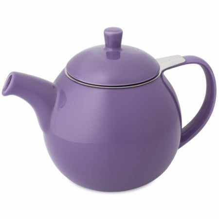 
                  
                    Round Ceramic Teapot with Loose Tea Infuser - Good Life Tea
                  
                