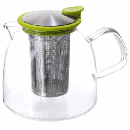 
                  
                    Glass Teapot with Stainless Steel Infuser-  68, 43, 24 and 14 Oz capacities - Good Life Tea
                  
                