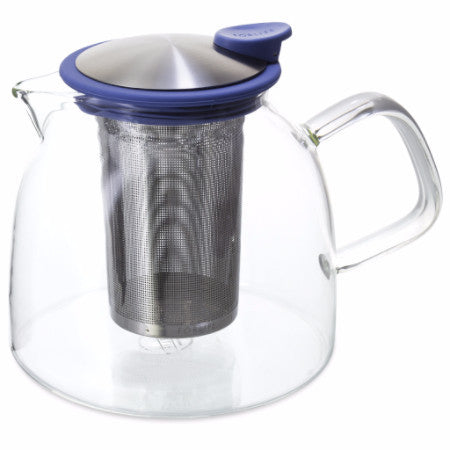 Glass Teapot with Stainless Steel Infuser-  68, 43, 24 and 14 Oz capacities - Good Life Tea