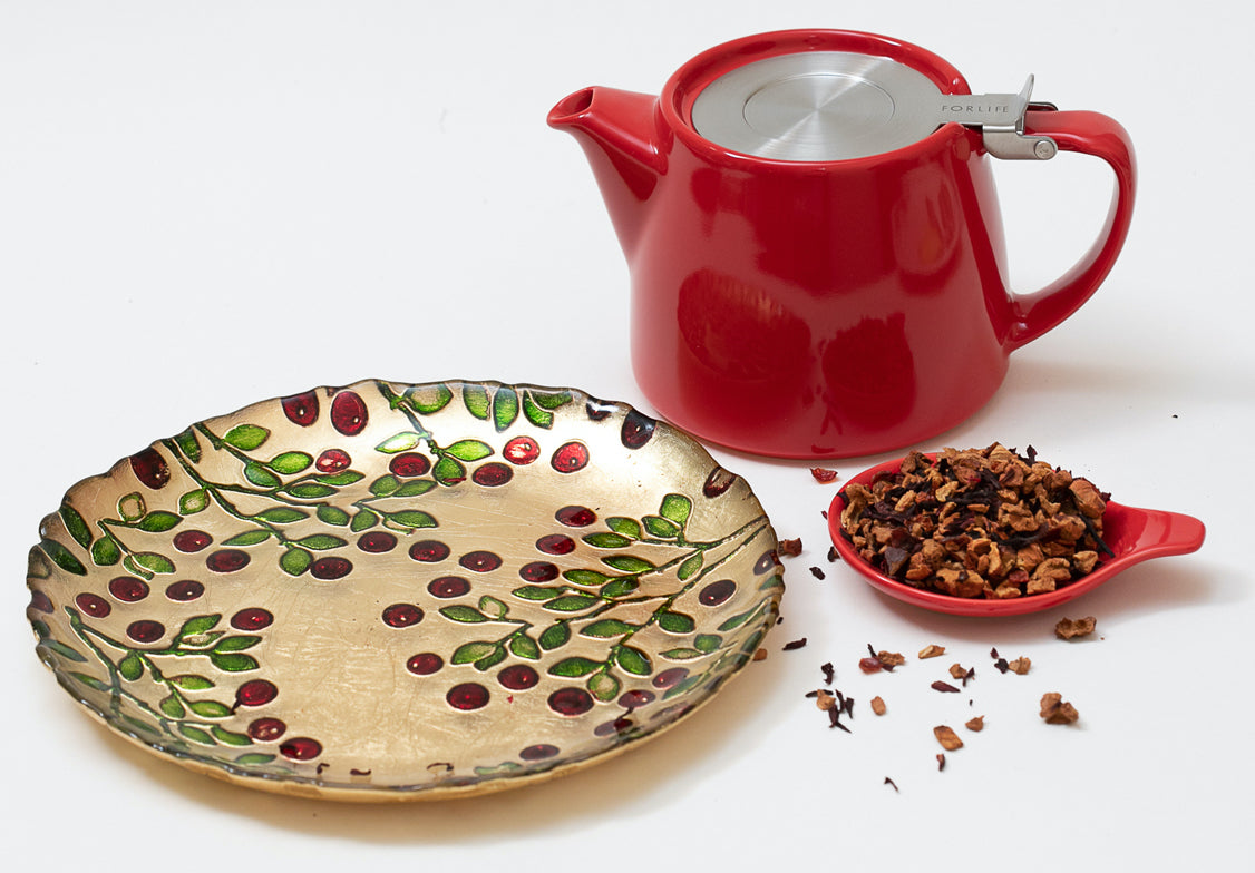 
                  
                    Cranberry Apple - Organic Loose Leaf Fruit Tisane Tea
                  
                