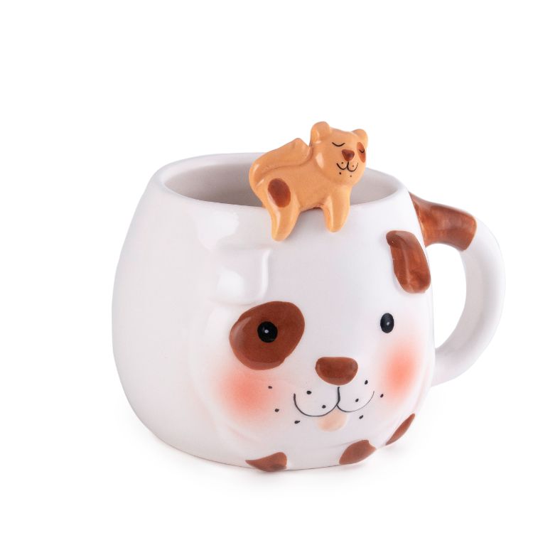 Spot Puppy Mug w/spoon