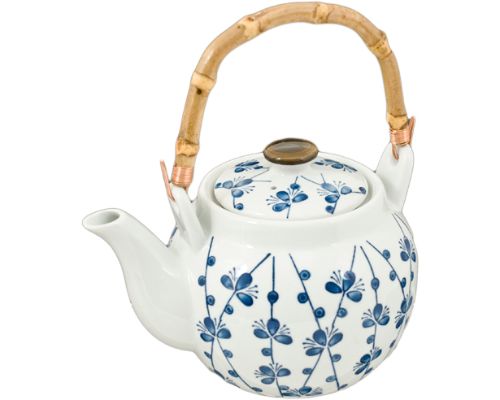 Blue Poppy Teapot - 35 ounces