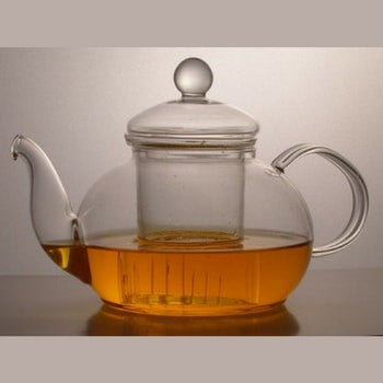 
                  
                    Classic Design 27 Ounce Glass Tea Pot - Good Life Tea
                  
                