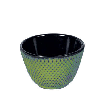 Japanese Cast Iron Teacup - Hobnail Pattern - Good Life Tea