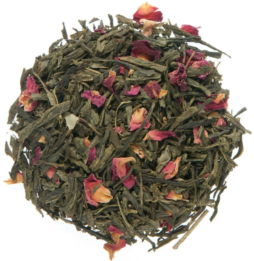 Kyoto Cherry Rose - Organic Loose Leaf Green Tea